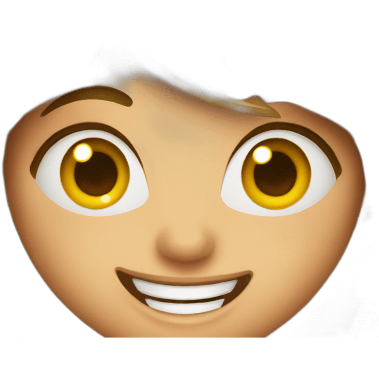 woman looking excited emoji