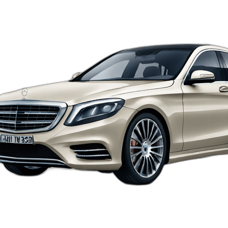 a mercedes s class emoji