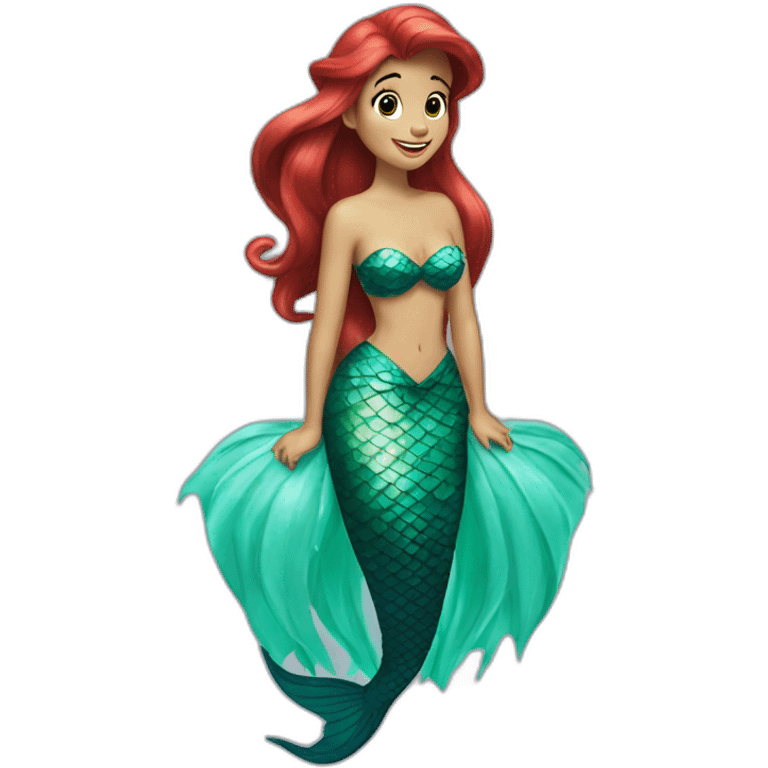 The Little Mermaid emoji