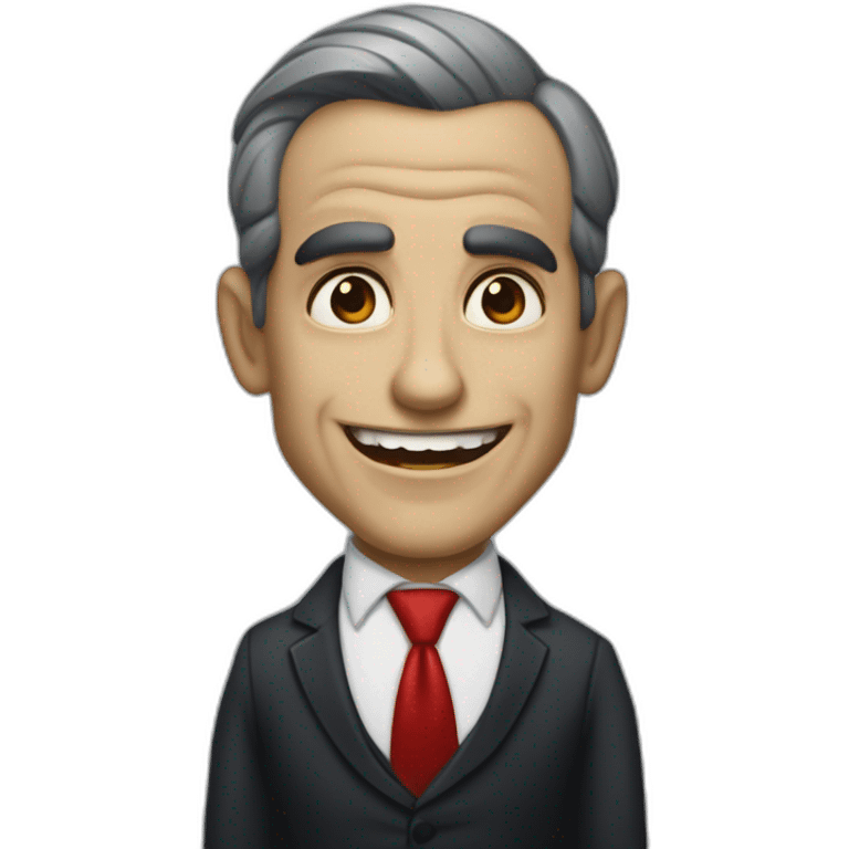 Politico vampiro colmillos parasito emoji