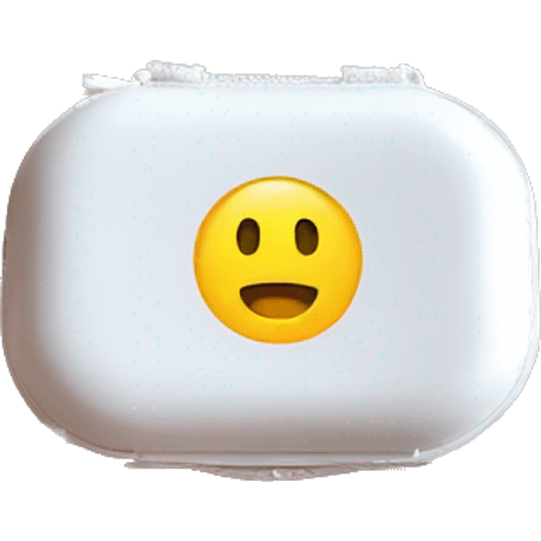 contact lenses travel case emoji