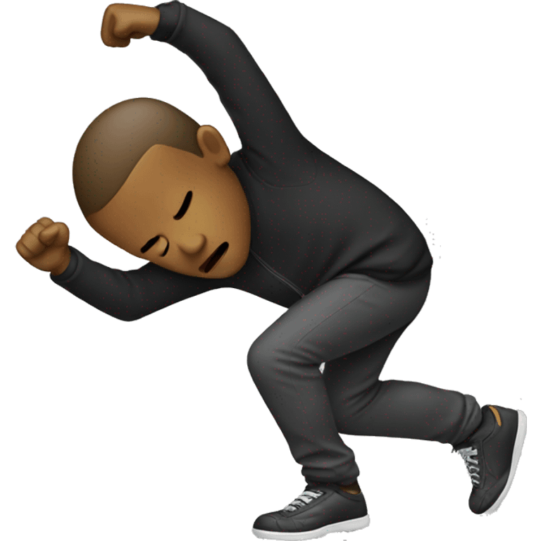 Person dabbing emoji