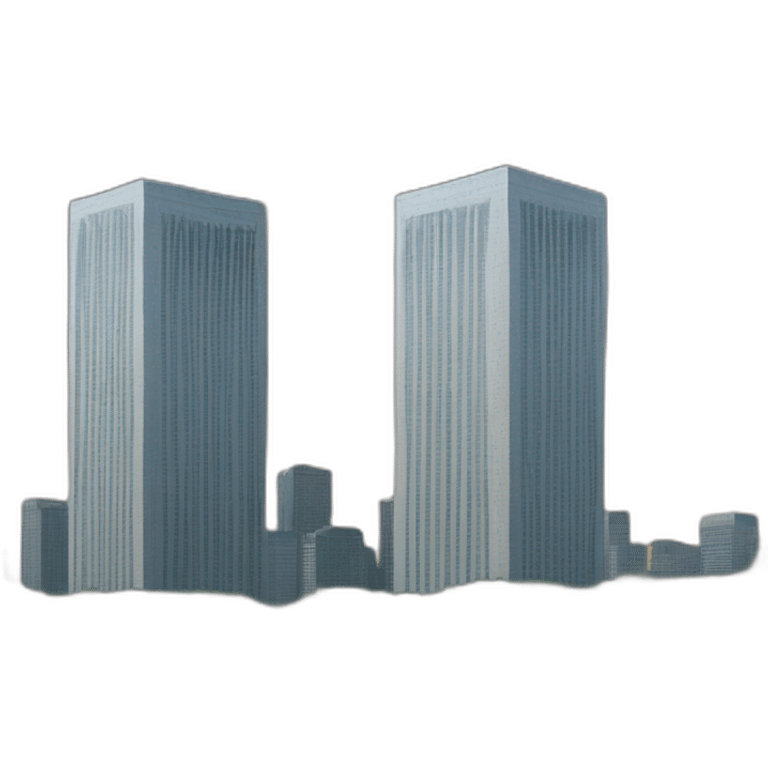 Twin tower emoji