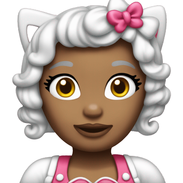 Hello kitty coquette emoji