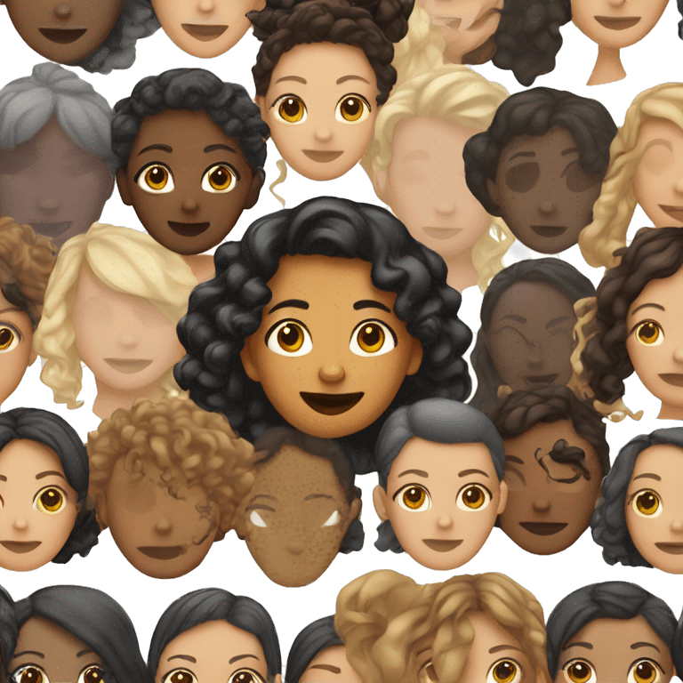 Biracial woman  emoji