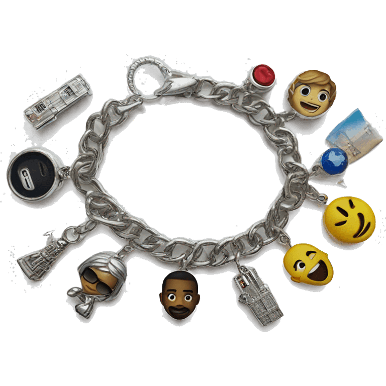 eras tour charm bracelet  emoji