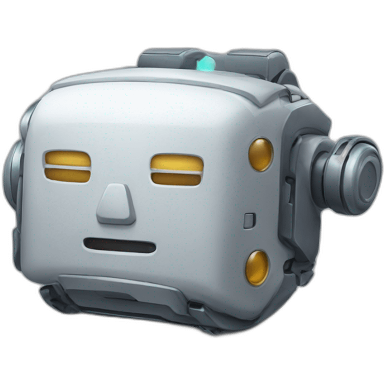 sleeping robot emoji