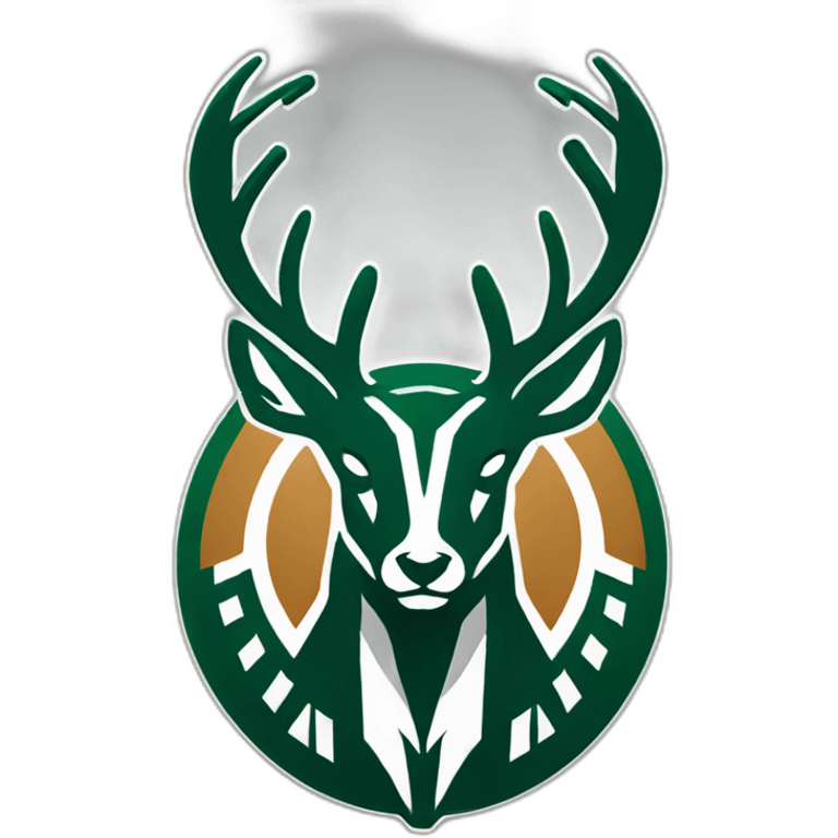 Milwaukee Bucks logo emoji