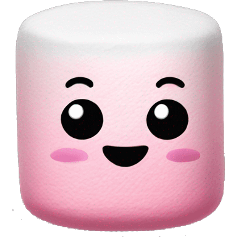 pink and white marshmallows emoji