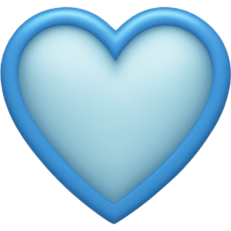 blue heart icon emoji