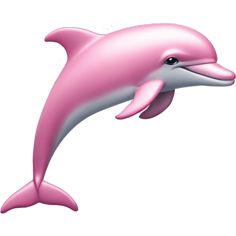 Pastel-pink-colors-dolphin emoji