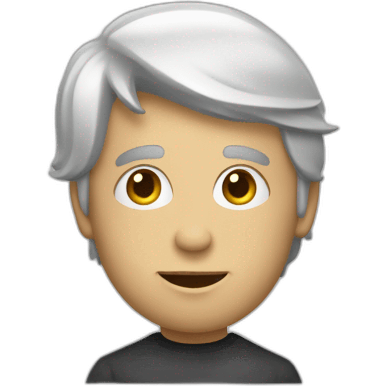 Télévision humaine emoji