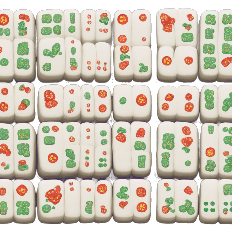 mahjong tiles emoji