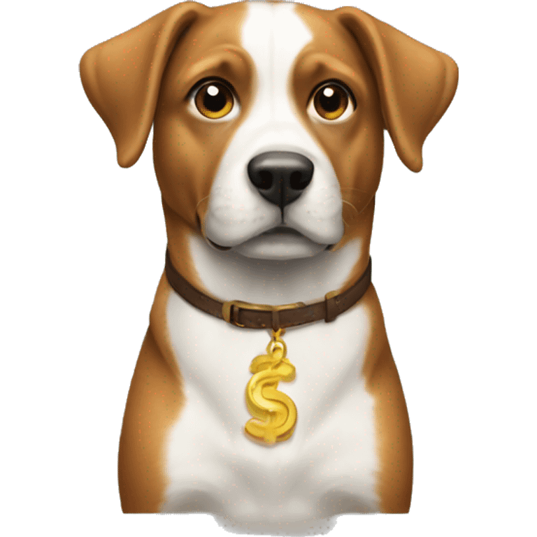 Investment dog emoji