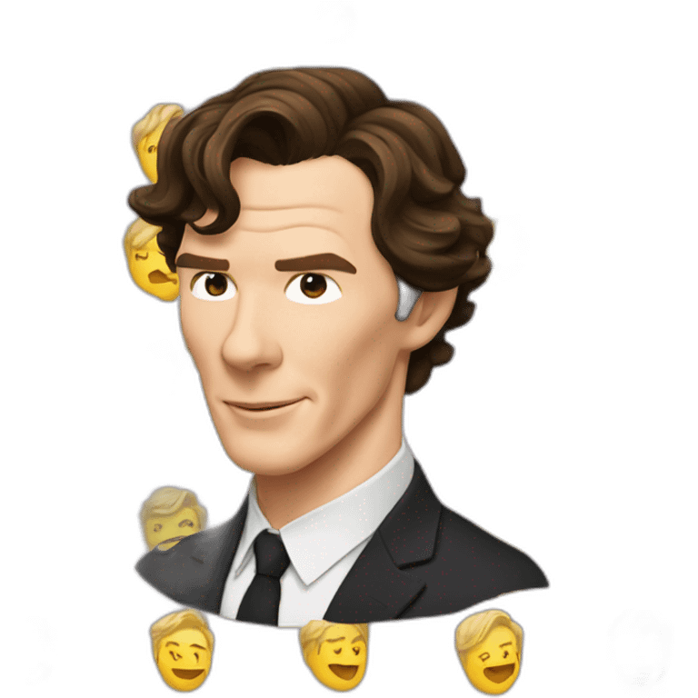 benedict cumberbatch in love emoji