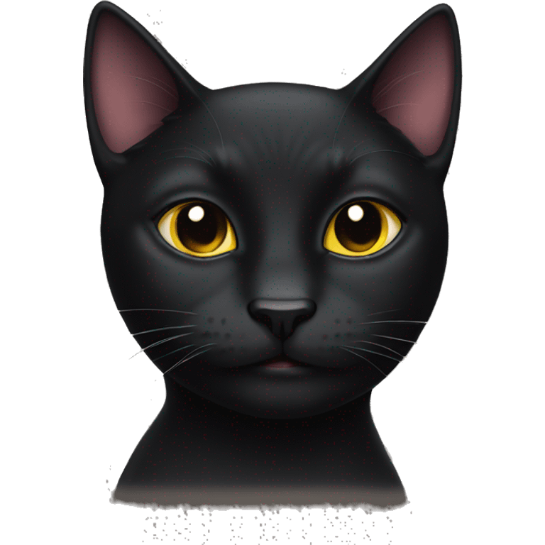 Black cat  emoji