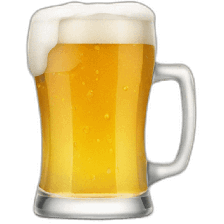 glass of beer emoji