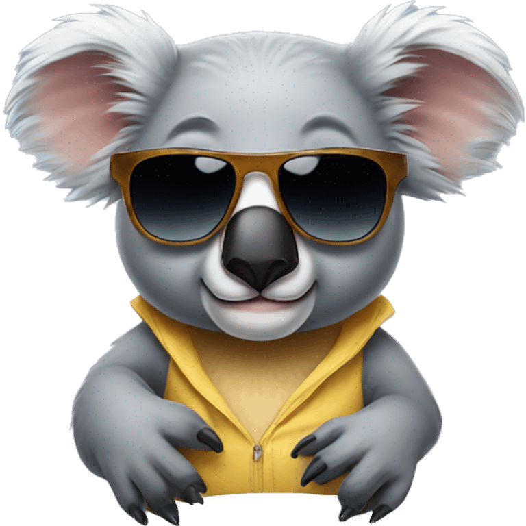 koala wearing sunglasses emoji