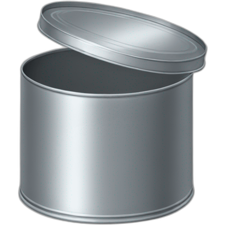 open empty tin can emoji