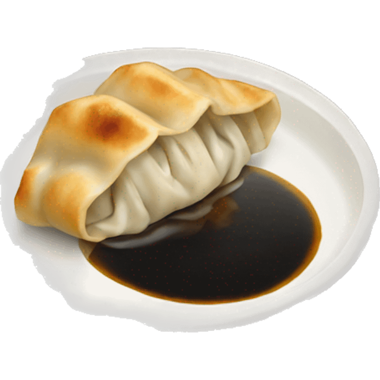 black gyoza emoji