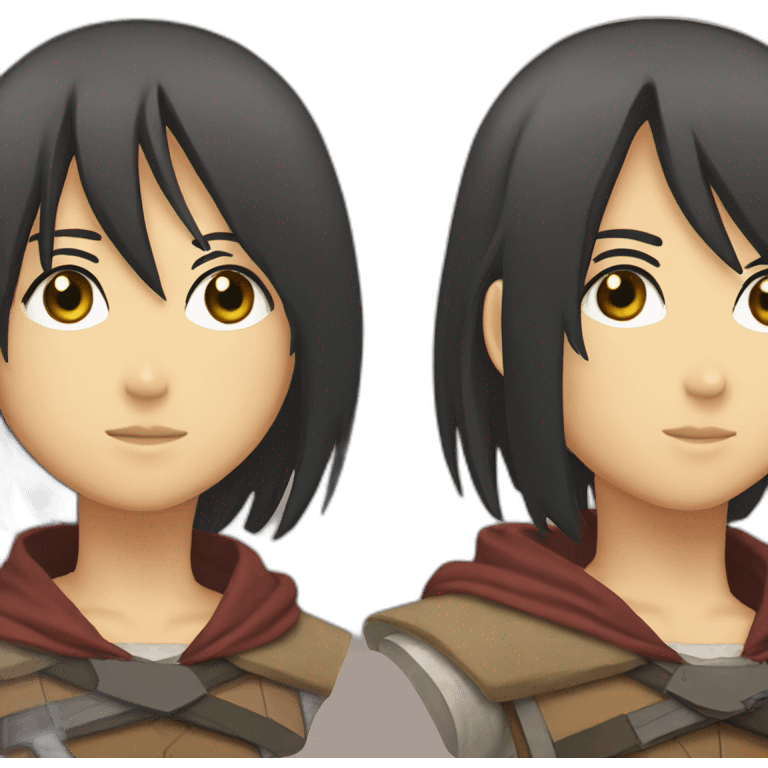 Mikasa Ackerman emoji