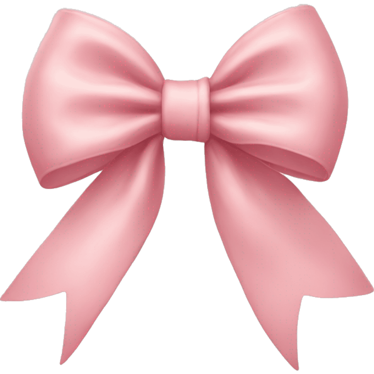 light pink bow vintage  emoji