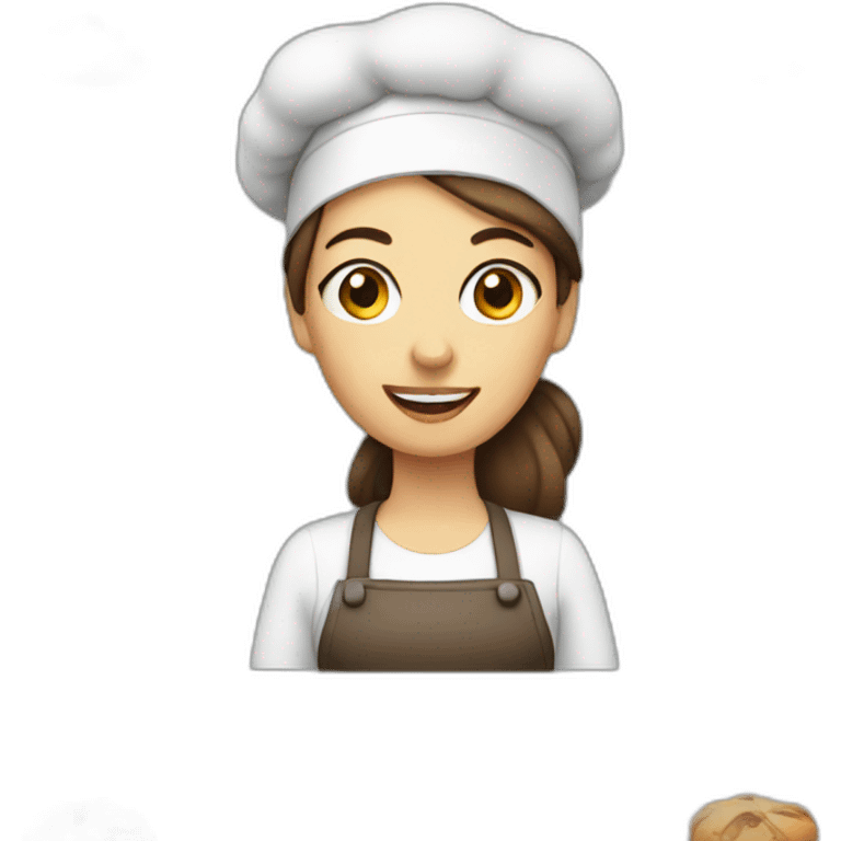 bake woman emoji