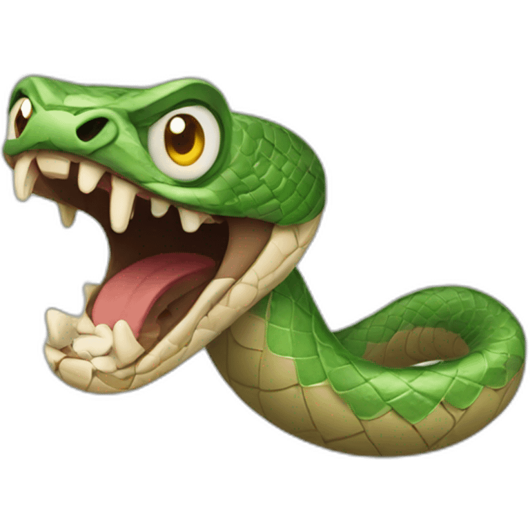 Angry Snake emoji