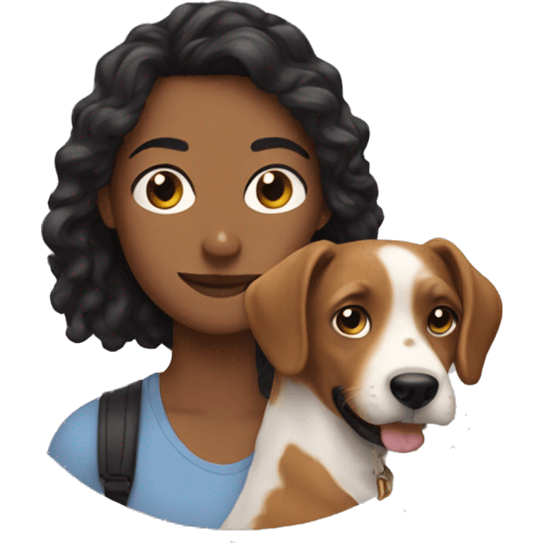 Me and my dog emoji