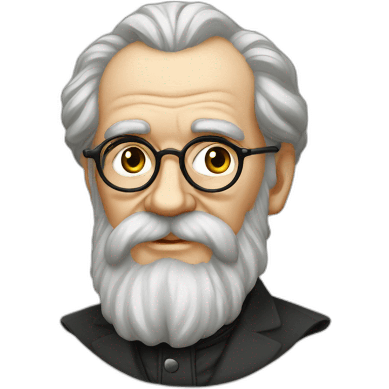 leo tolstoy russian writer emoji