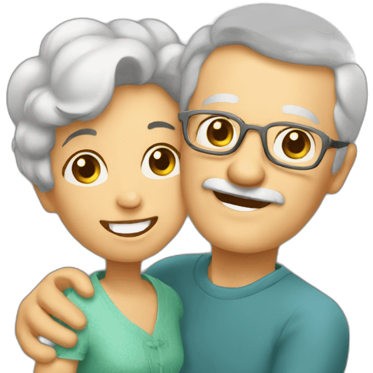 HAPPY GRANDPARENTS emoji