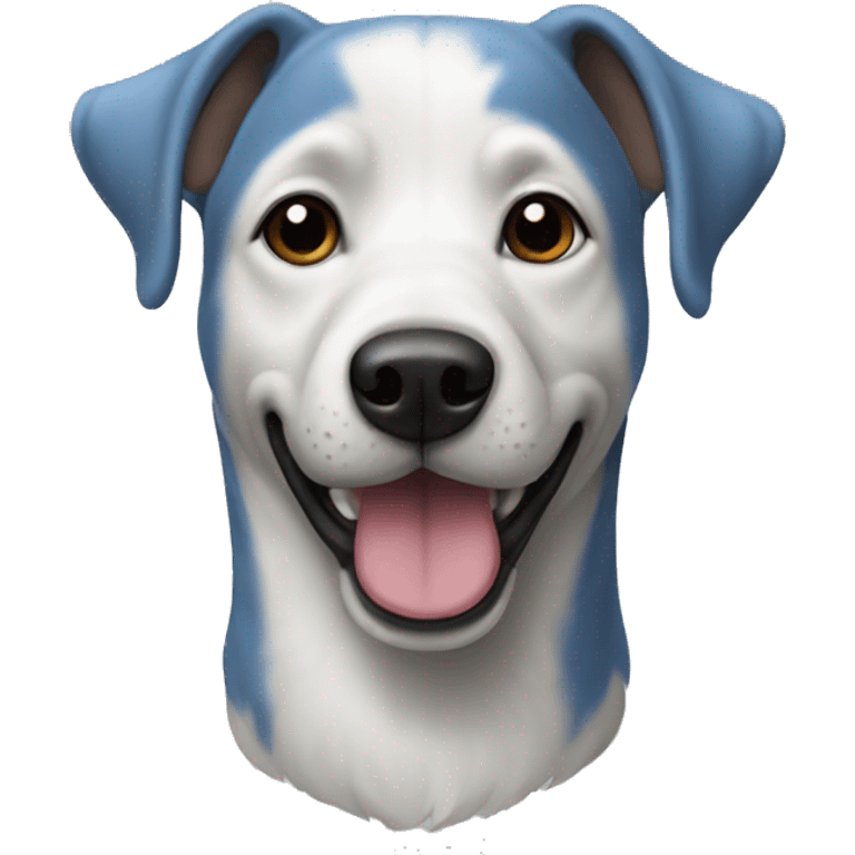 Chien bleu  emoji