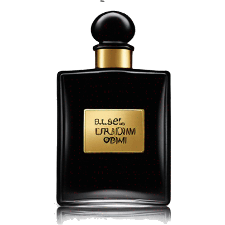 ysl black opium perfume emoji