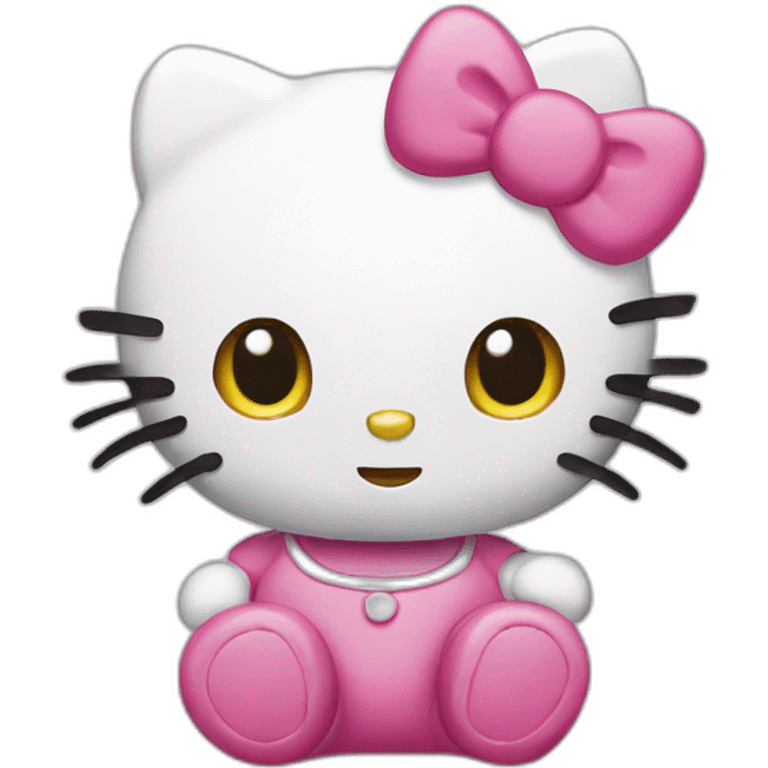 hello kitty funny emoji