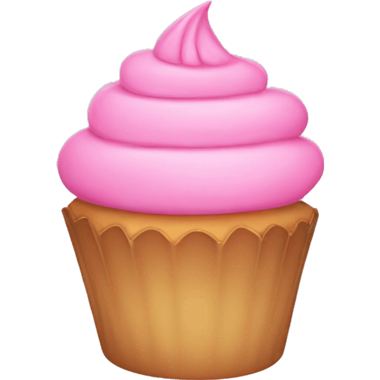 pink cupcake emoji