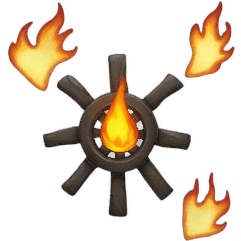 fire wheel emoji