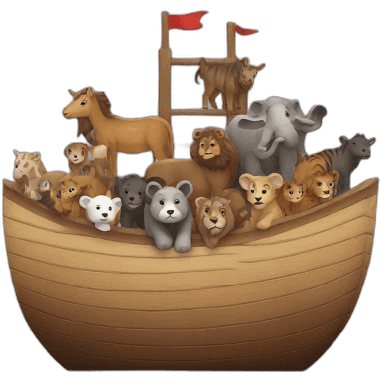 Noah's ark emoji