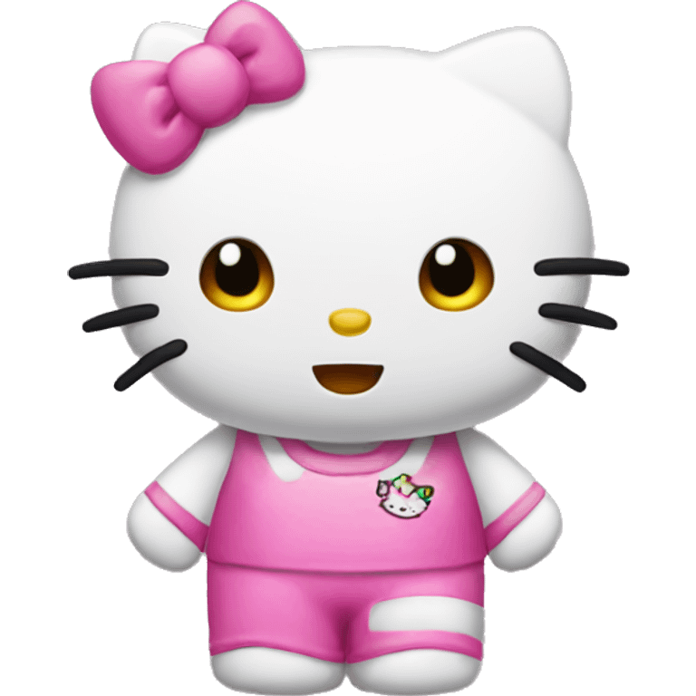 High hello kitty  emoji