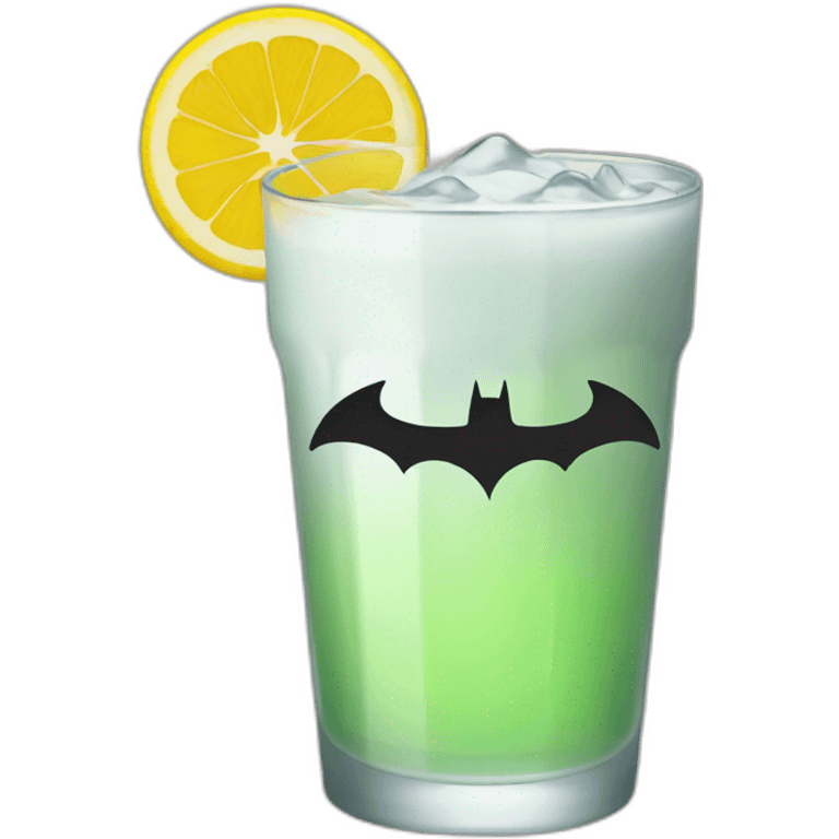 Batman drink emoji