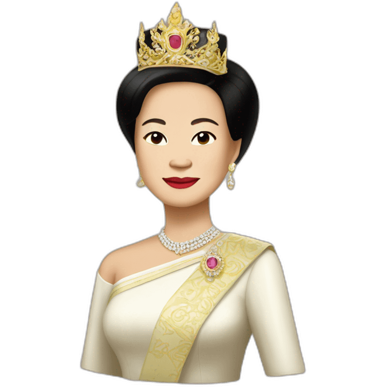 Queen sirikit of thailand emoji