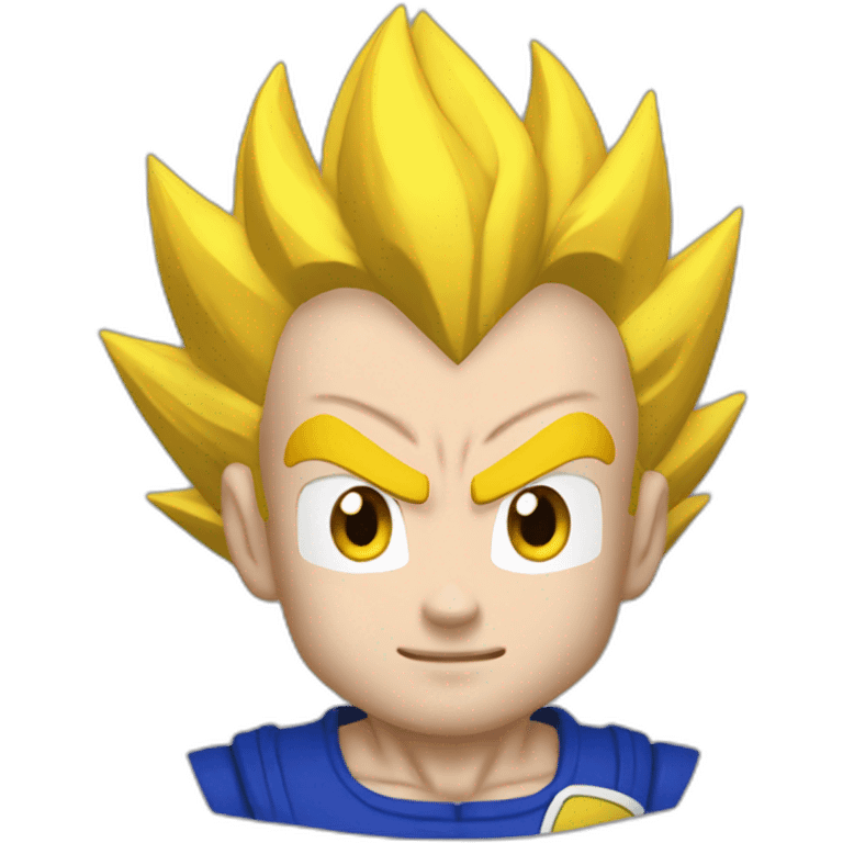 Vegeta de cuerpo entero emoji