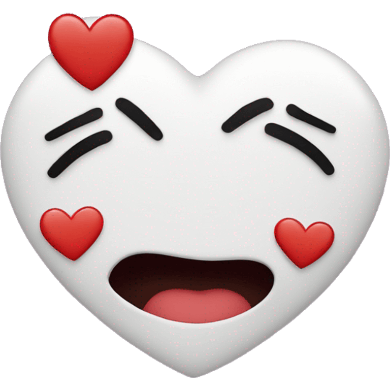 Heart with kiss emoji