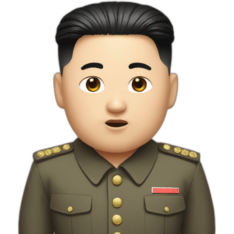 Kim jong UN emoji