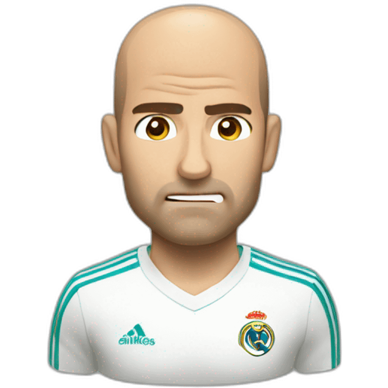 Zidane qui pleure emoji