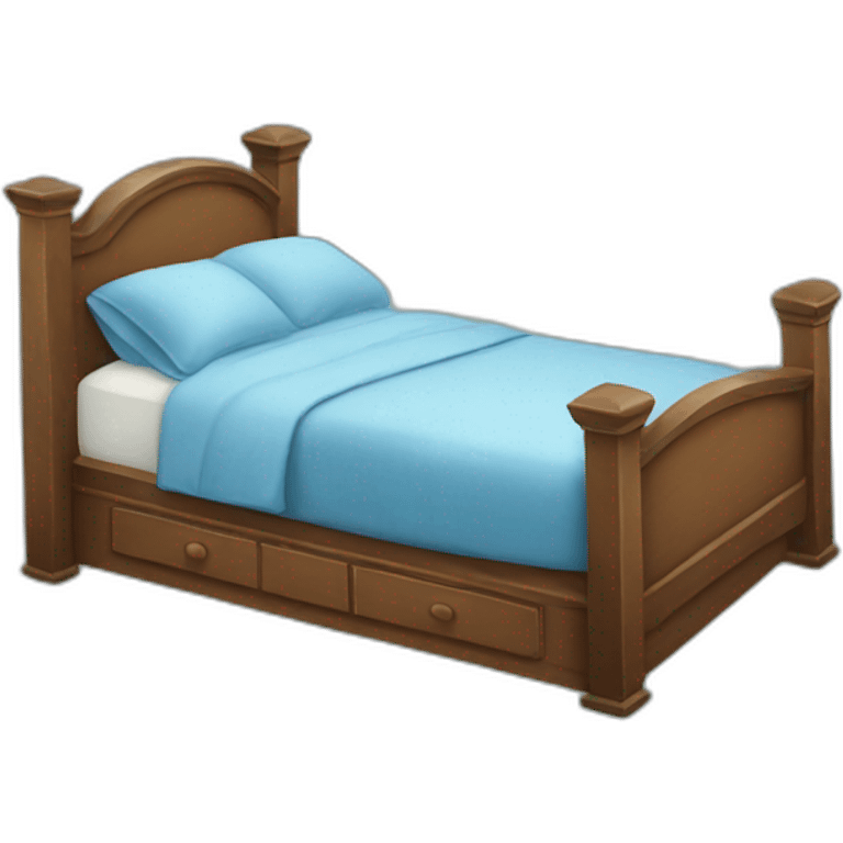 bed emoji