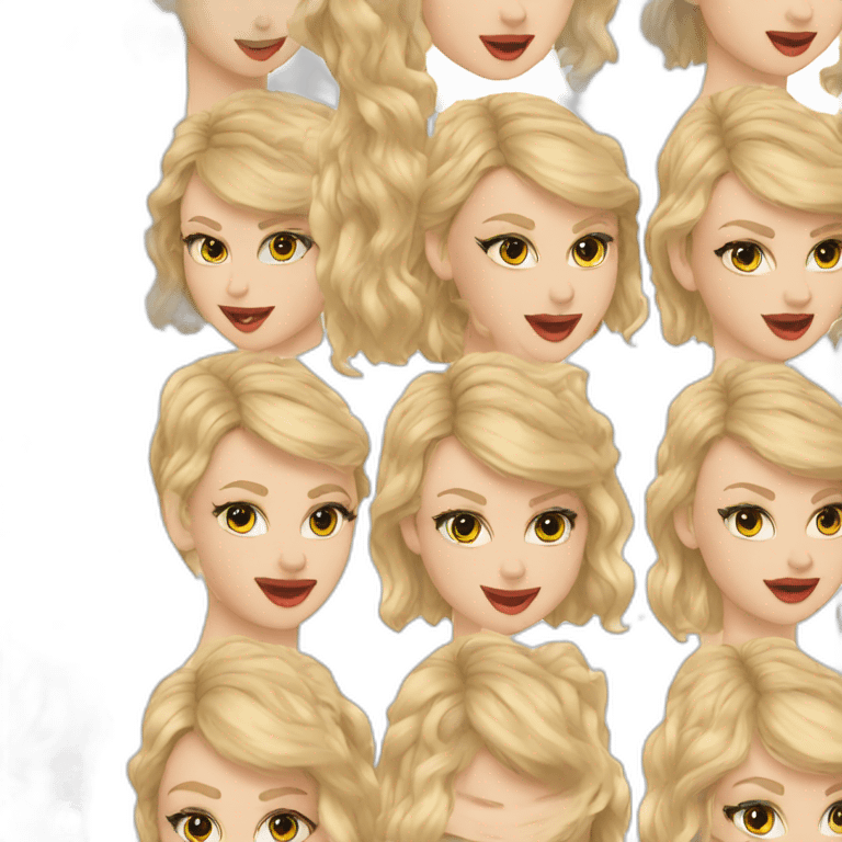 taylor swift all races emoji