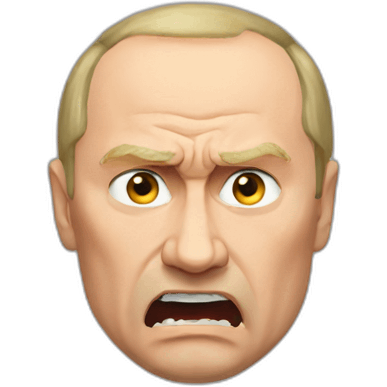 angry Putin emoji emoji