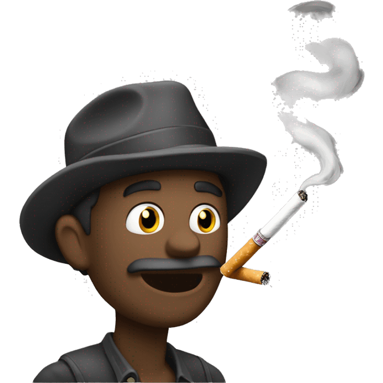 Jacksboro Smoking a cigarette ￼ emoji