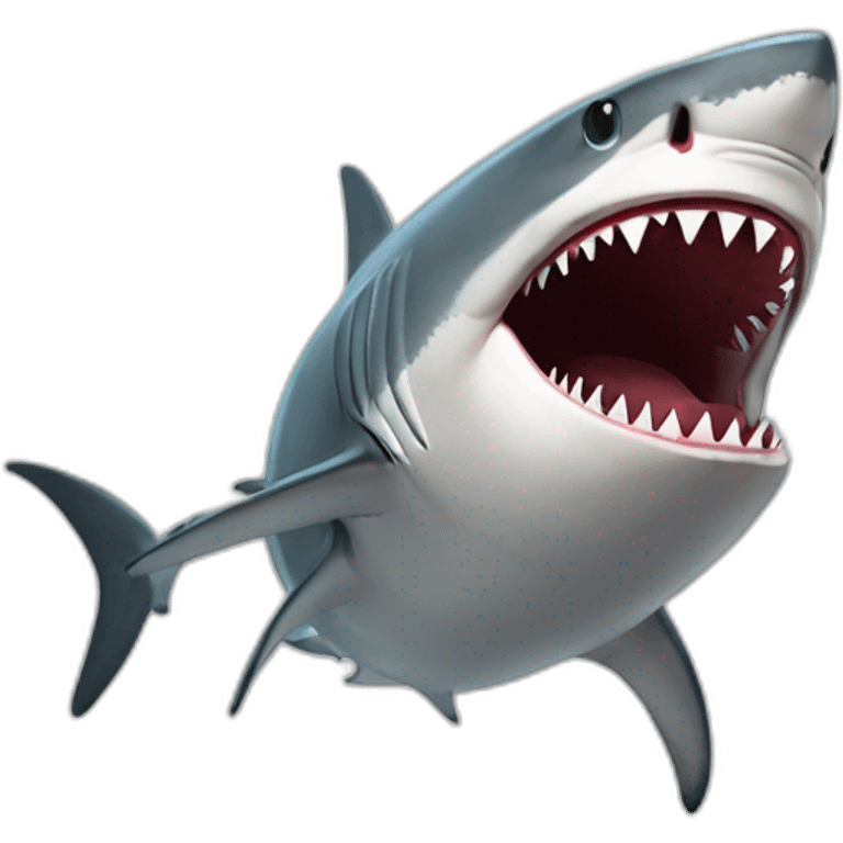 Shark rapper  emoji