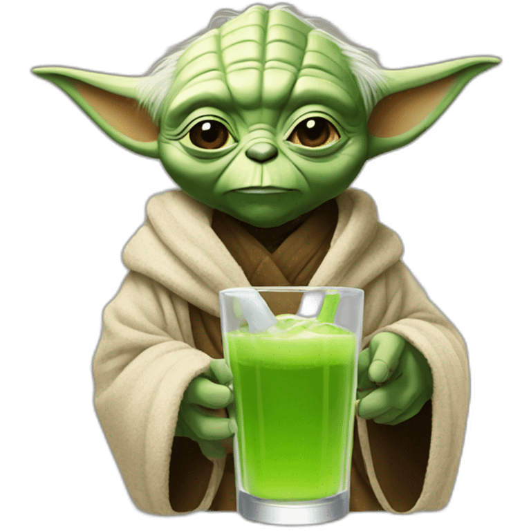 Yoda-drink-bear emoji